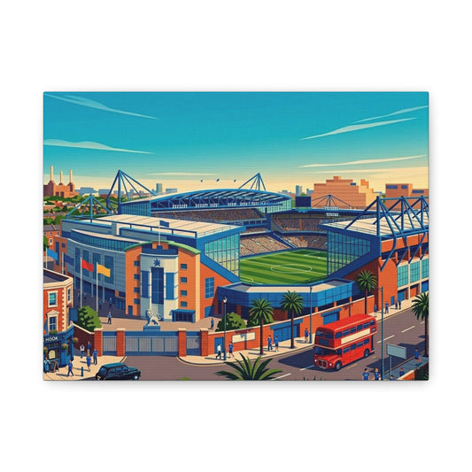 Stamford Bridge London | Chelsea Stadium Canvas Print