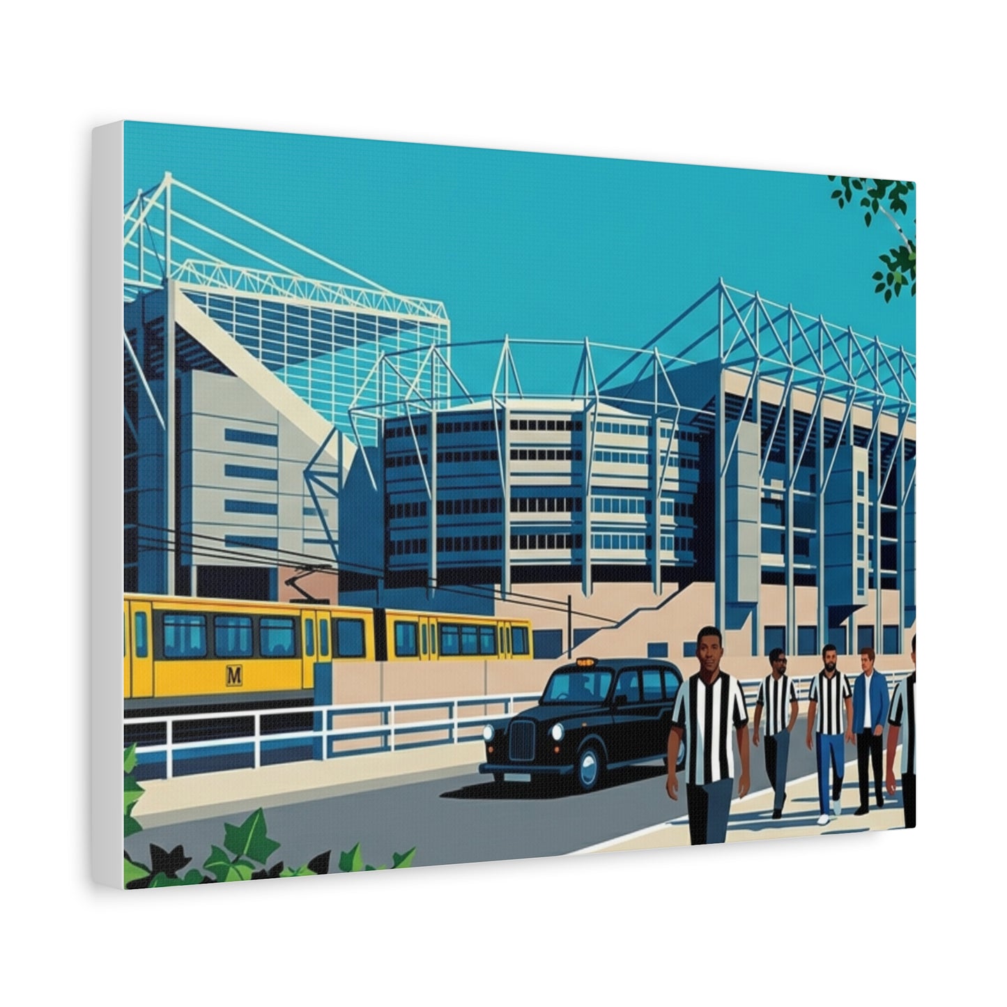 St James Park Stadium Newcastle | Newcastle Stadium Canvas Print