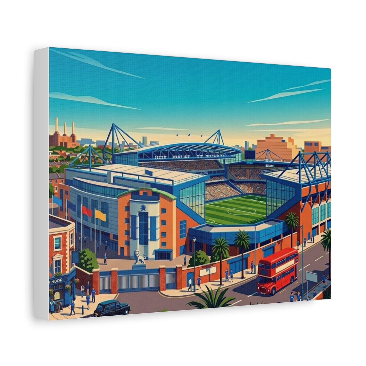Stamford Bridge London | Chelsea Stadium Canvas Print