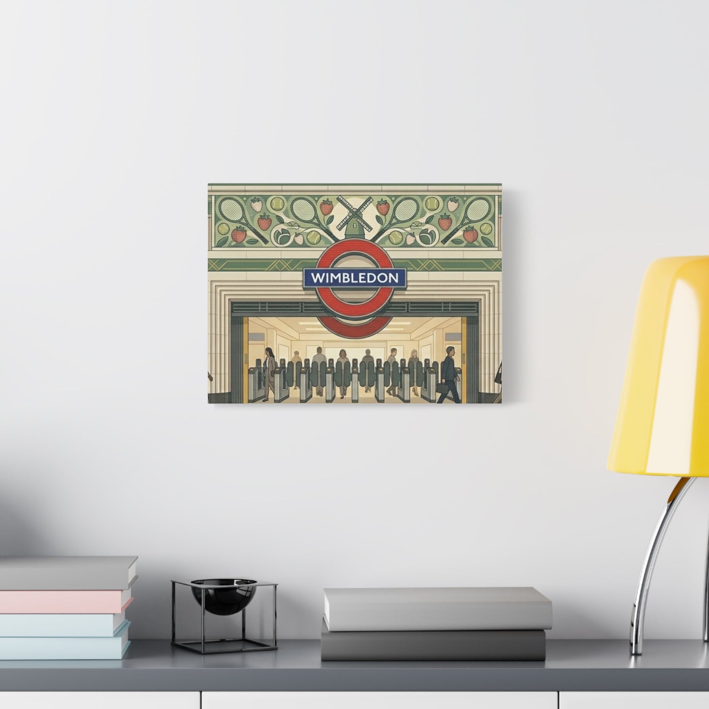 Wimbledon Underground Station | London Underground Station Canvas Print