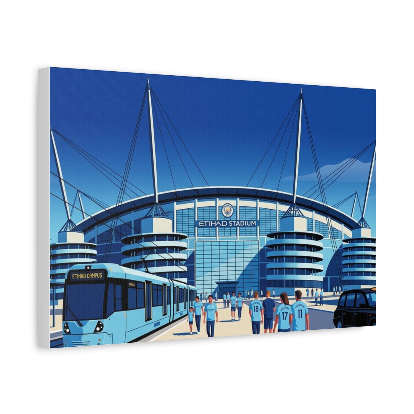 Etihad Stadium Manchester | Manchester City Stadium Canvas Print