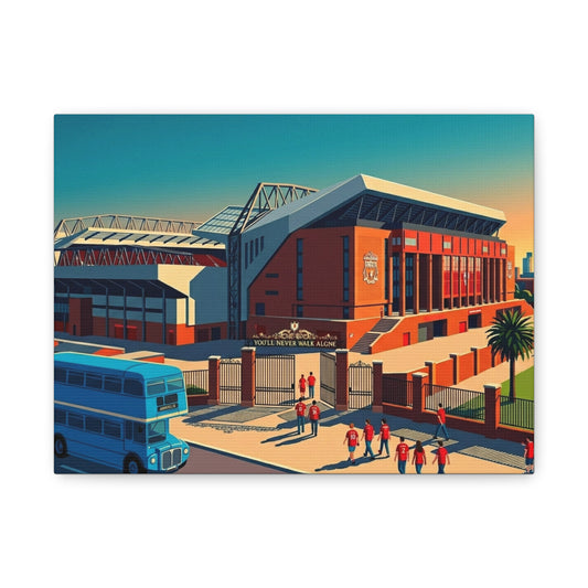 Merseyside Stadium Liverpool | Liverpool Stadium Canvas Print