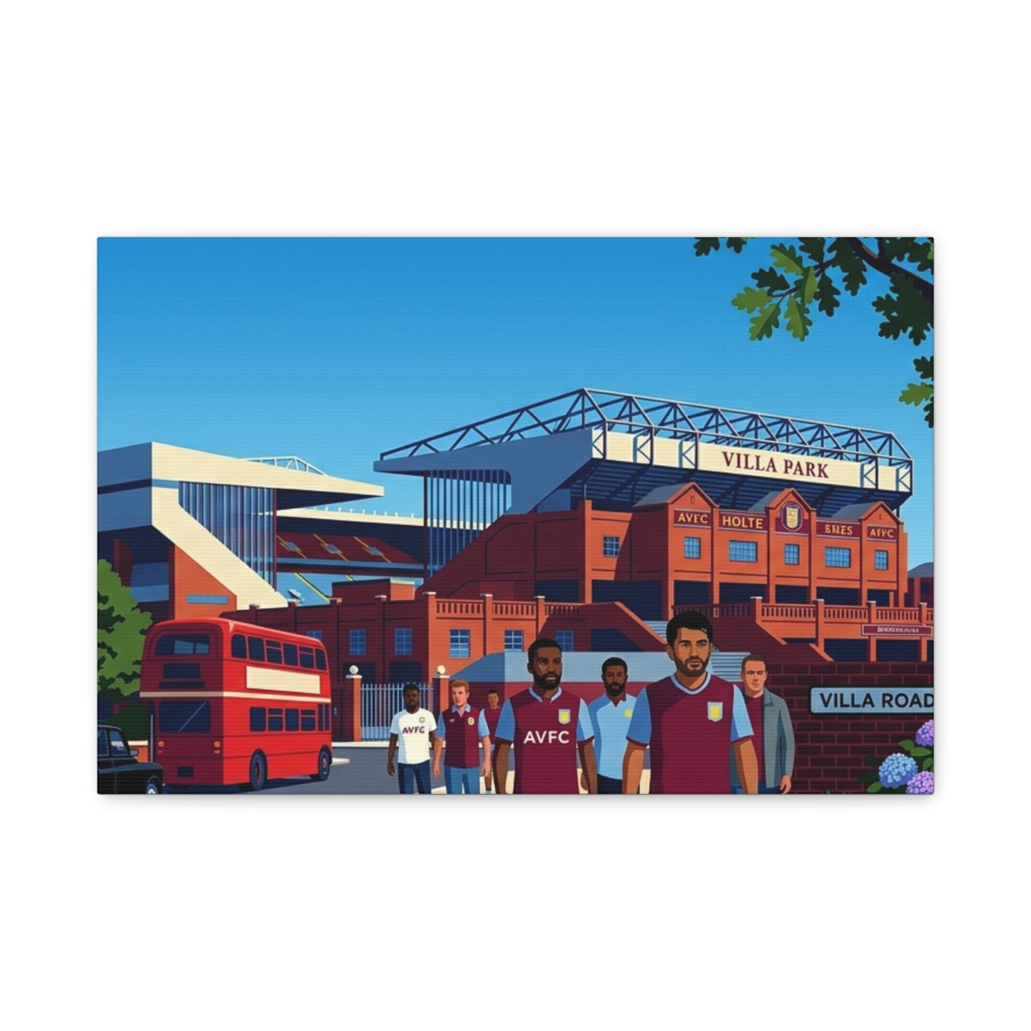 Villa Park Stadium Birmingham | Aston Birmingham Stadium Canvas Print