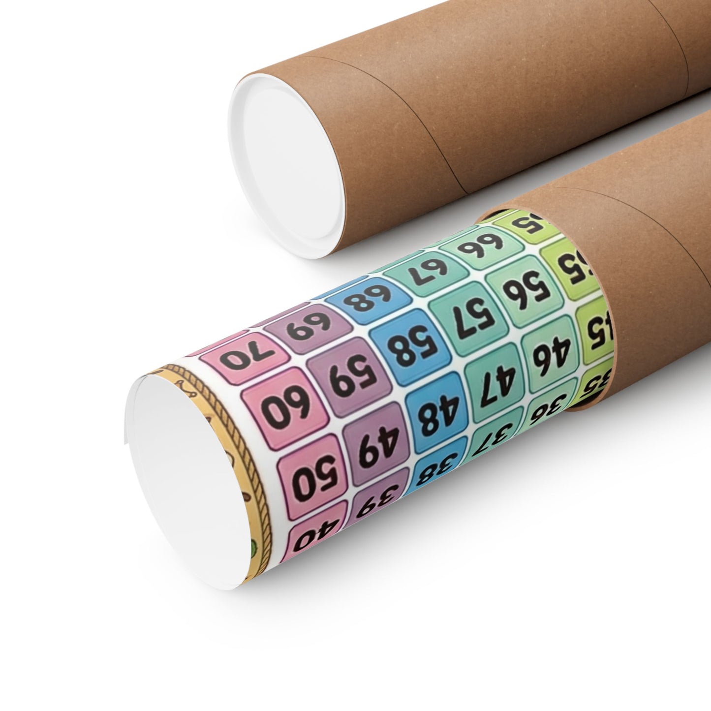 Cow Boy Wild West Number Chart Poster 1–100 | Kids Educational Counting Poster