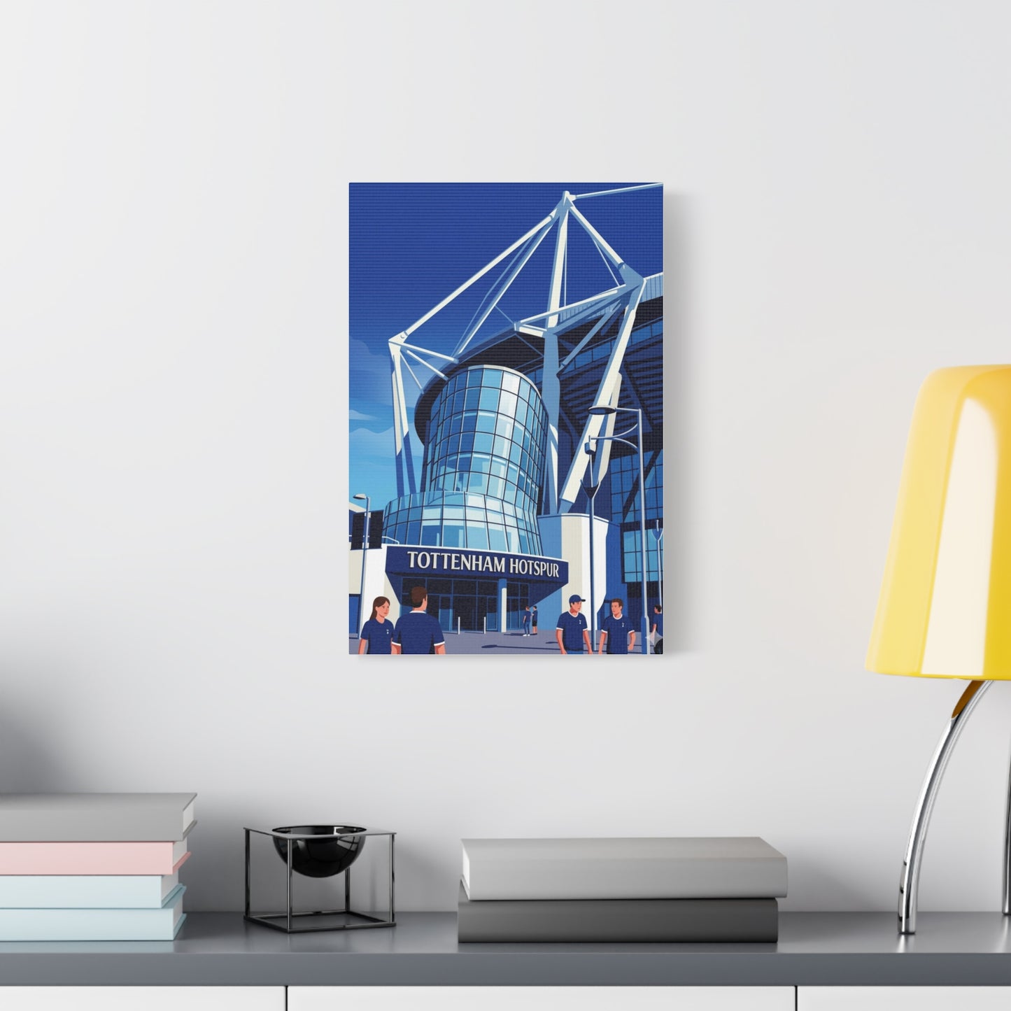 Tottenham Hotspur Stadium London Entrance | Tottenham Hotspur Stadium Canvas Print