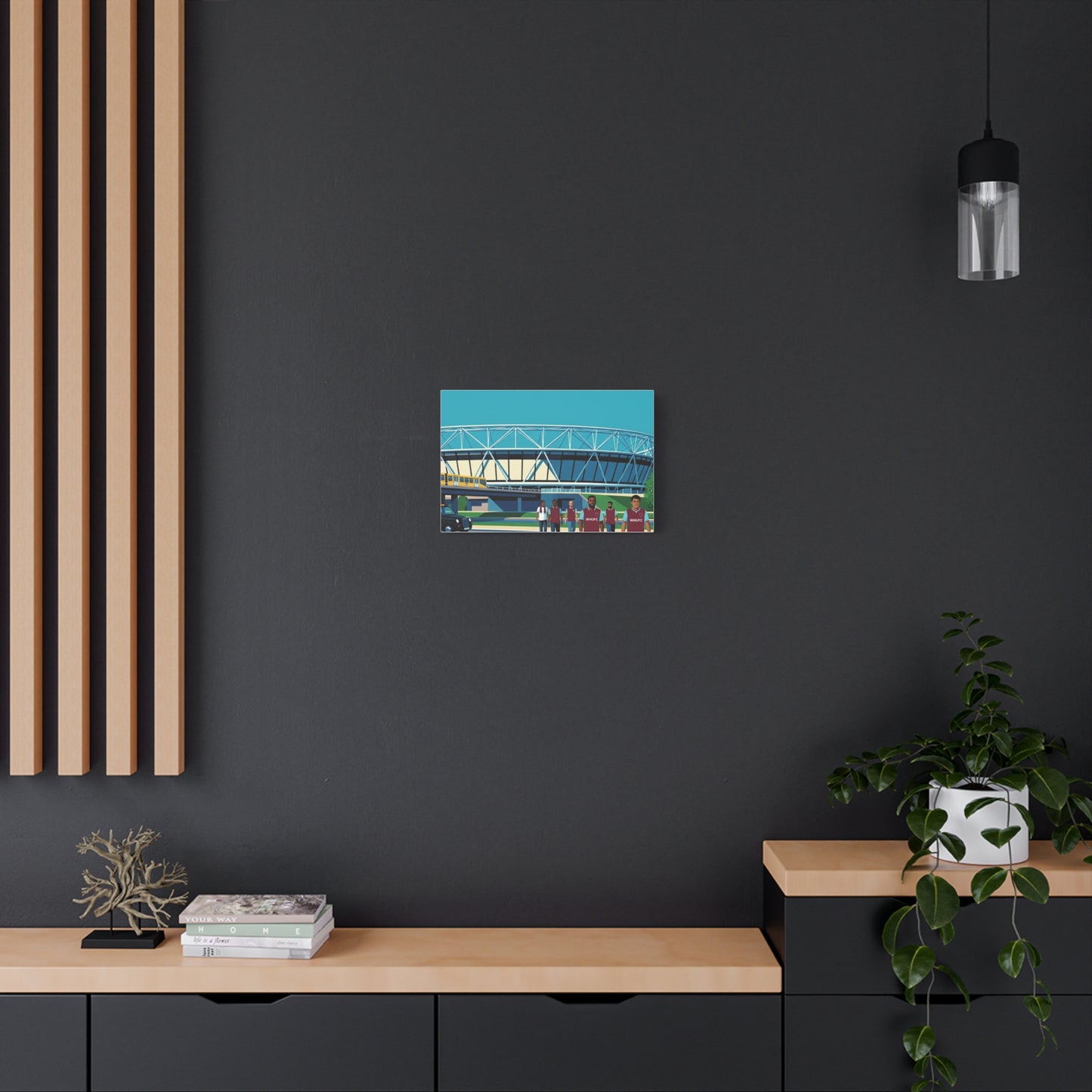 West Hame Stadium London | London Stadium Canvas Print