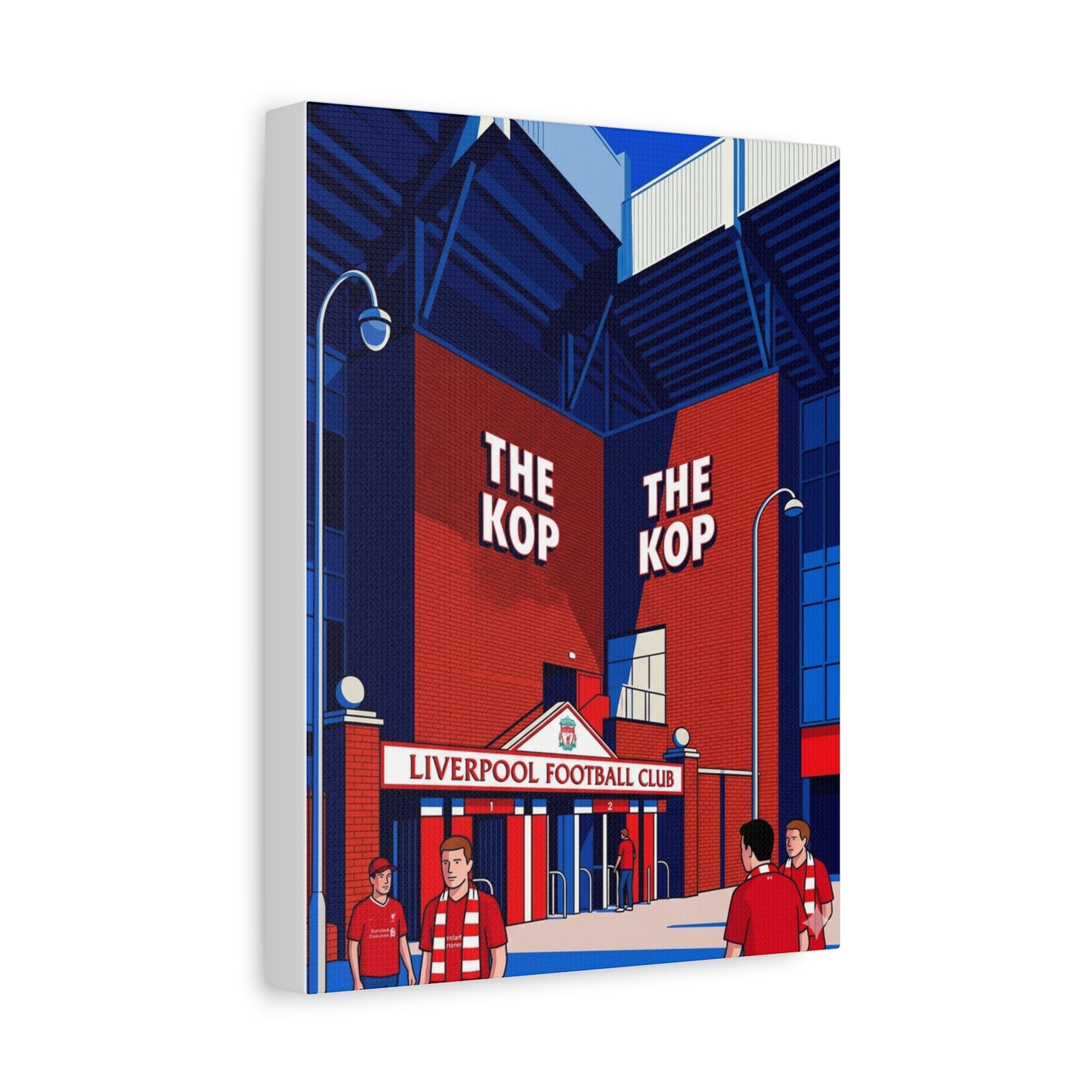 Merseyside Stadium Kop Entrance | Liverpool Football Club Canvas Print