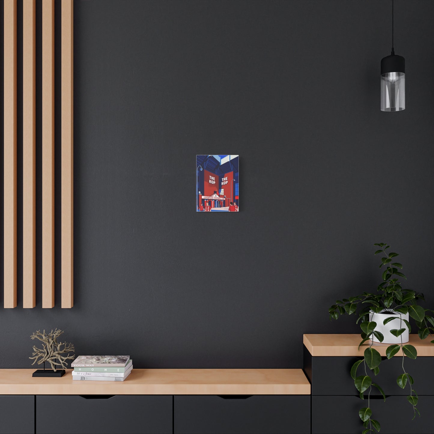 Merseyside Stadium Kop Entrance | Liverpool Football Club Canvas Print