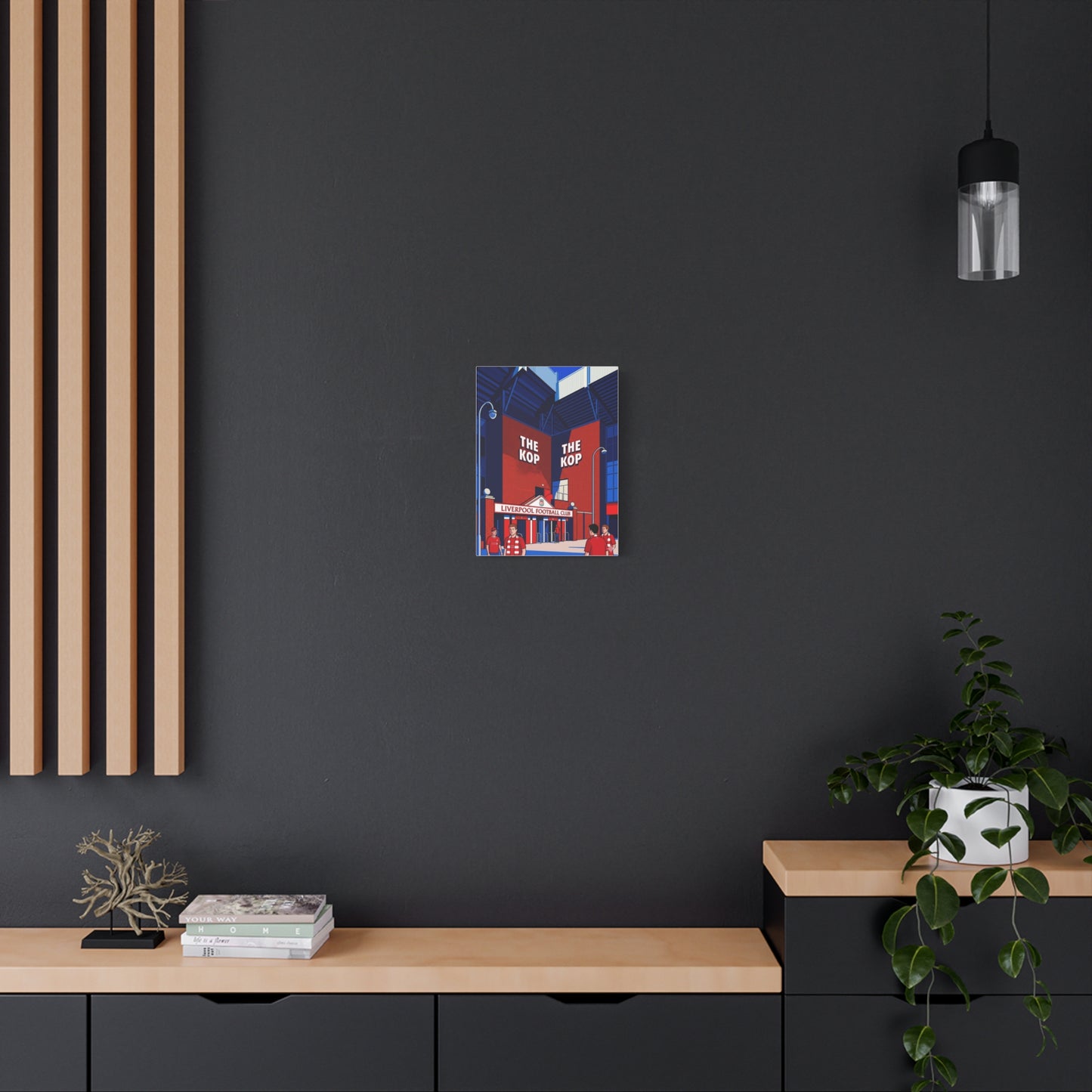 Merseyside Stadium Kop Entrance | Liverpool Football Club Canvas Print