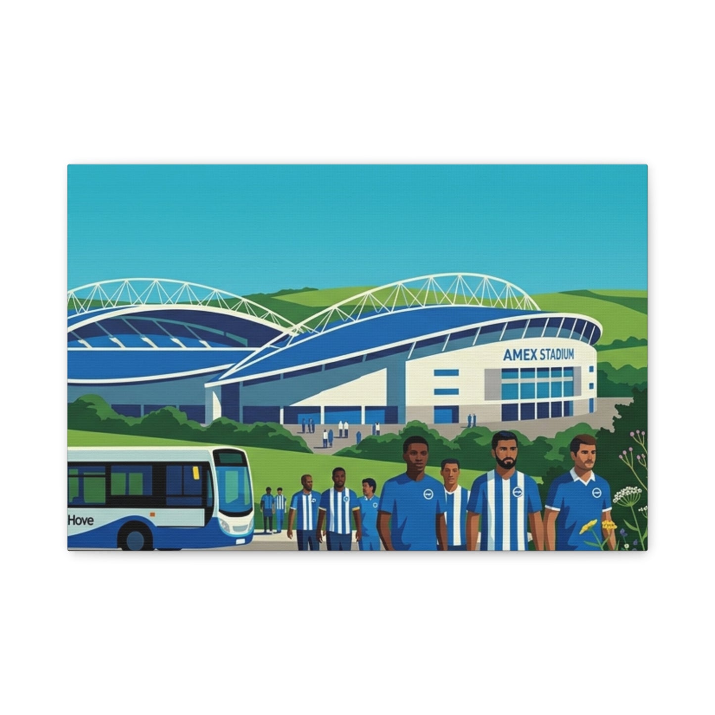 Amex Stadium Brighton | Brighton Stadium Canvas Print