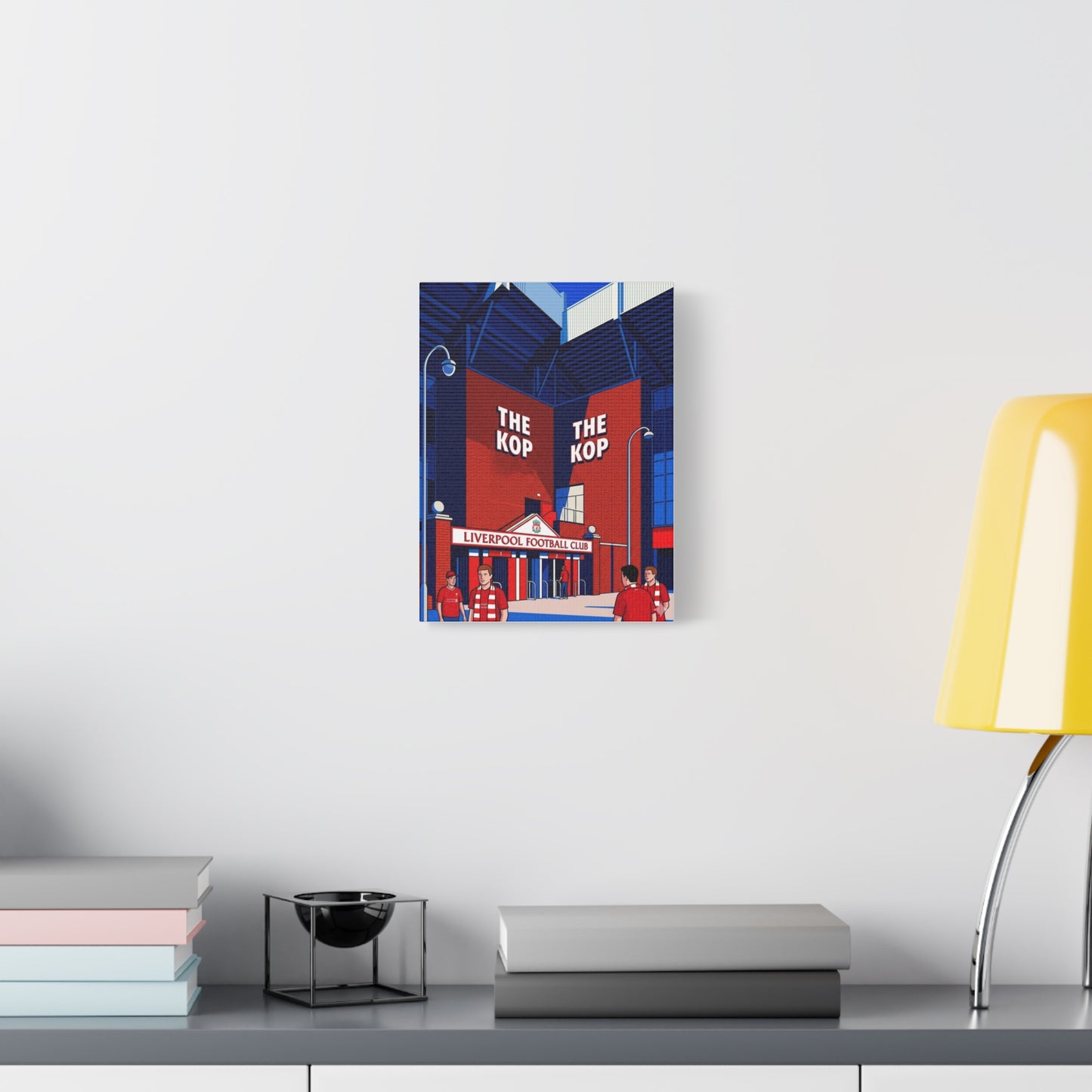 Merseyside Stadium Kop Entrance | Liverpool Football Club Canvas Print