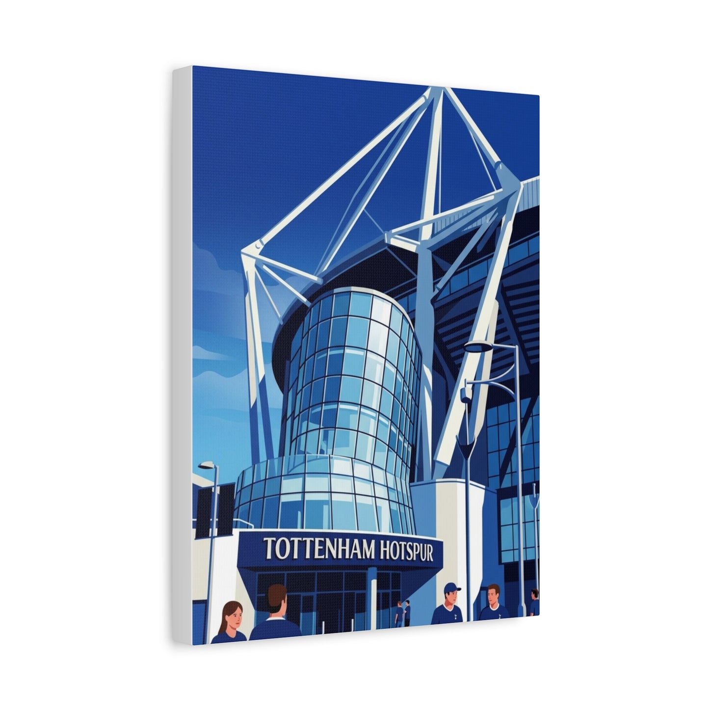 Tottenham Hotspur Stadium London Entrance | Tottenham Hotspur Stadium Canvas Print