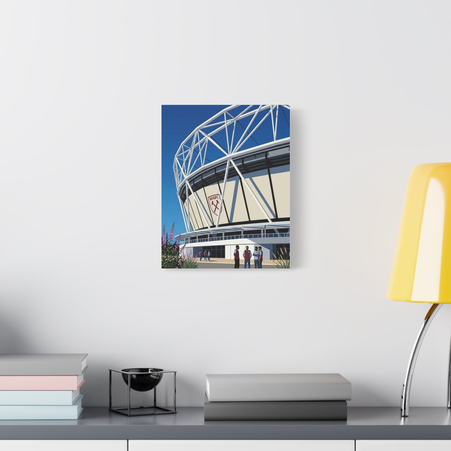 West Ham United Stadium Entrance | West Ham Football Club Canvas Print