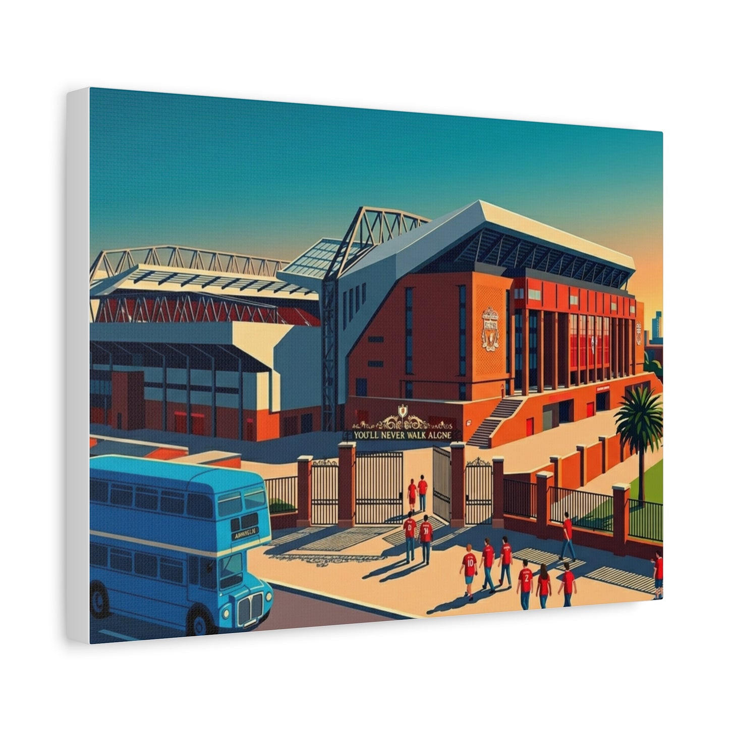 Merseyside Stadium Liverpool | Liverpool Stadium Canvas Print