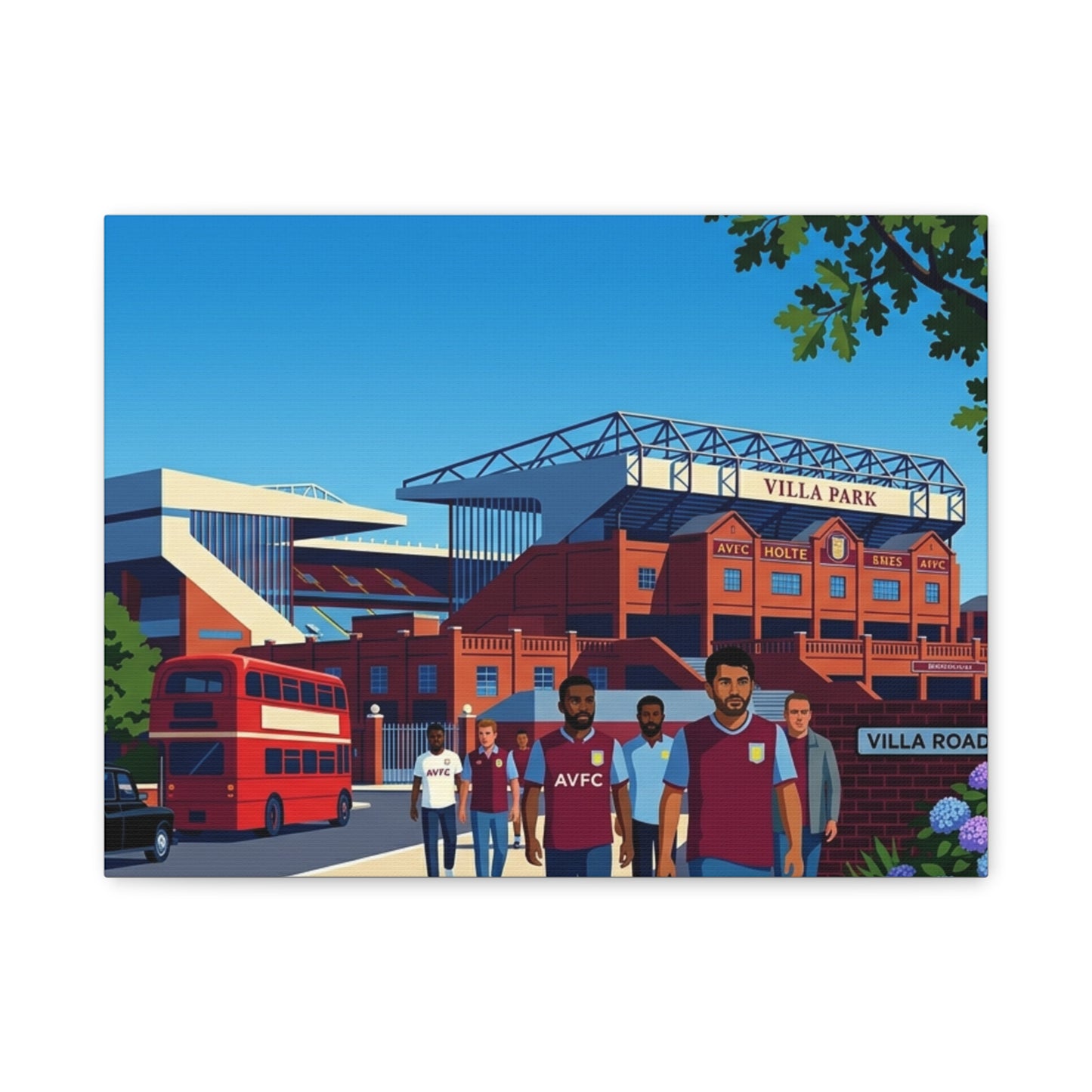 Villa Park Stadium Birmingham | Aston Birmingham Stadium Canvas Print