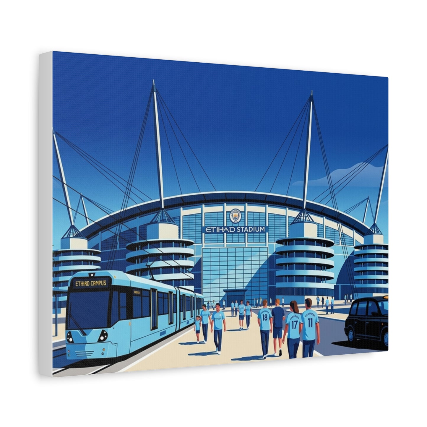 Etihad Stadium Manchester | Manchester City Stadium Canvas Print