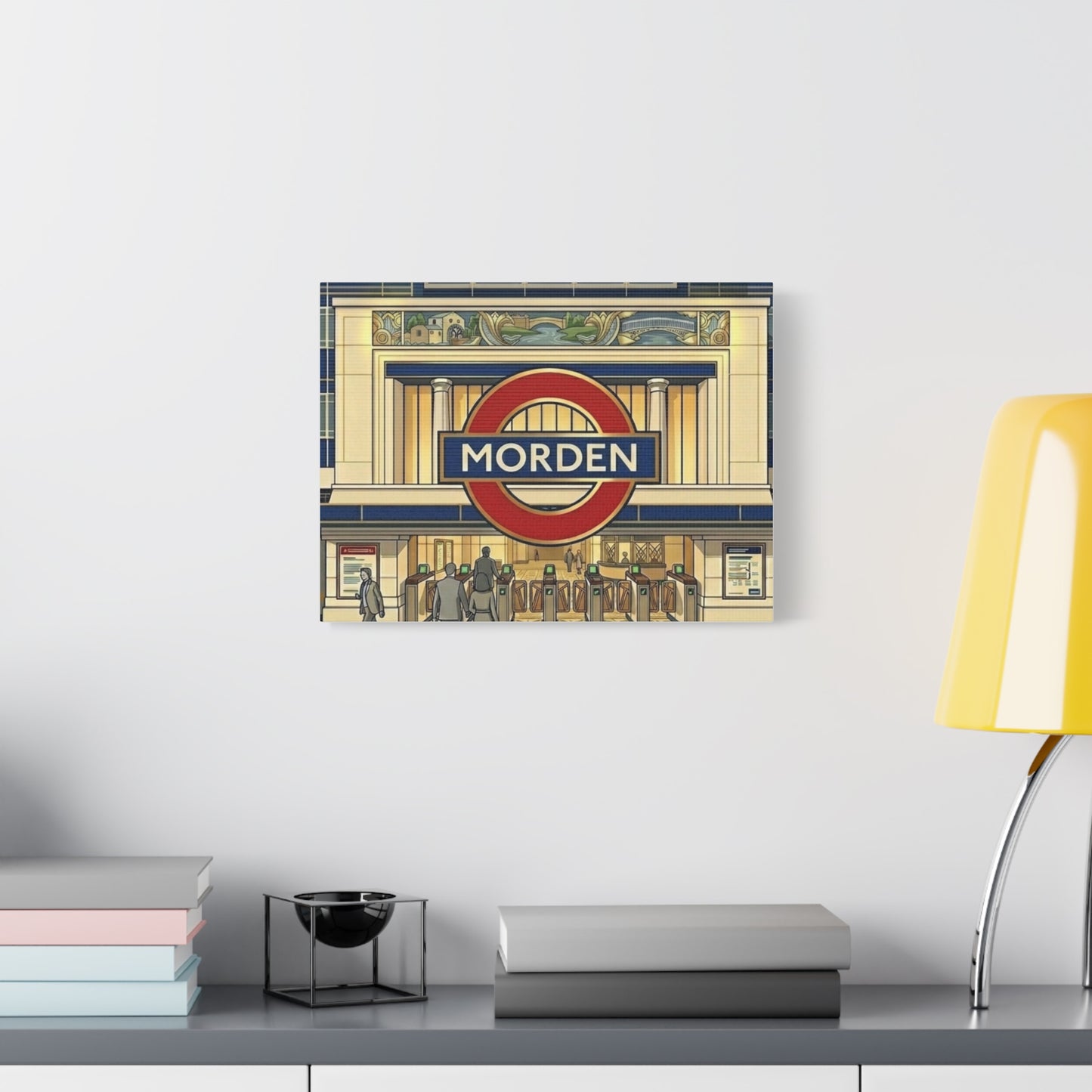 Morden Underground Station | South London Underground Station Canvas Print