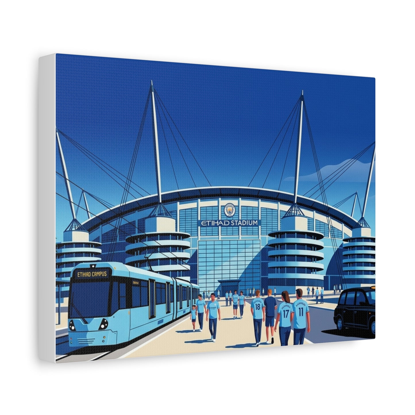 Etihad Stadium Manchester | Manchester City Stadium Canvas Print