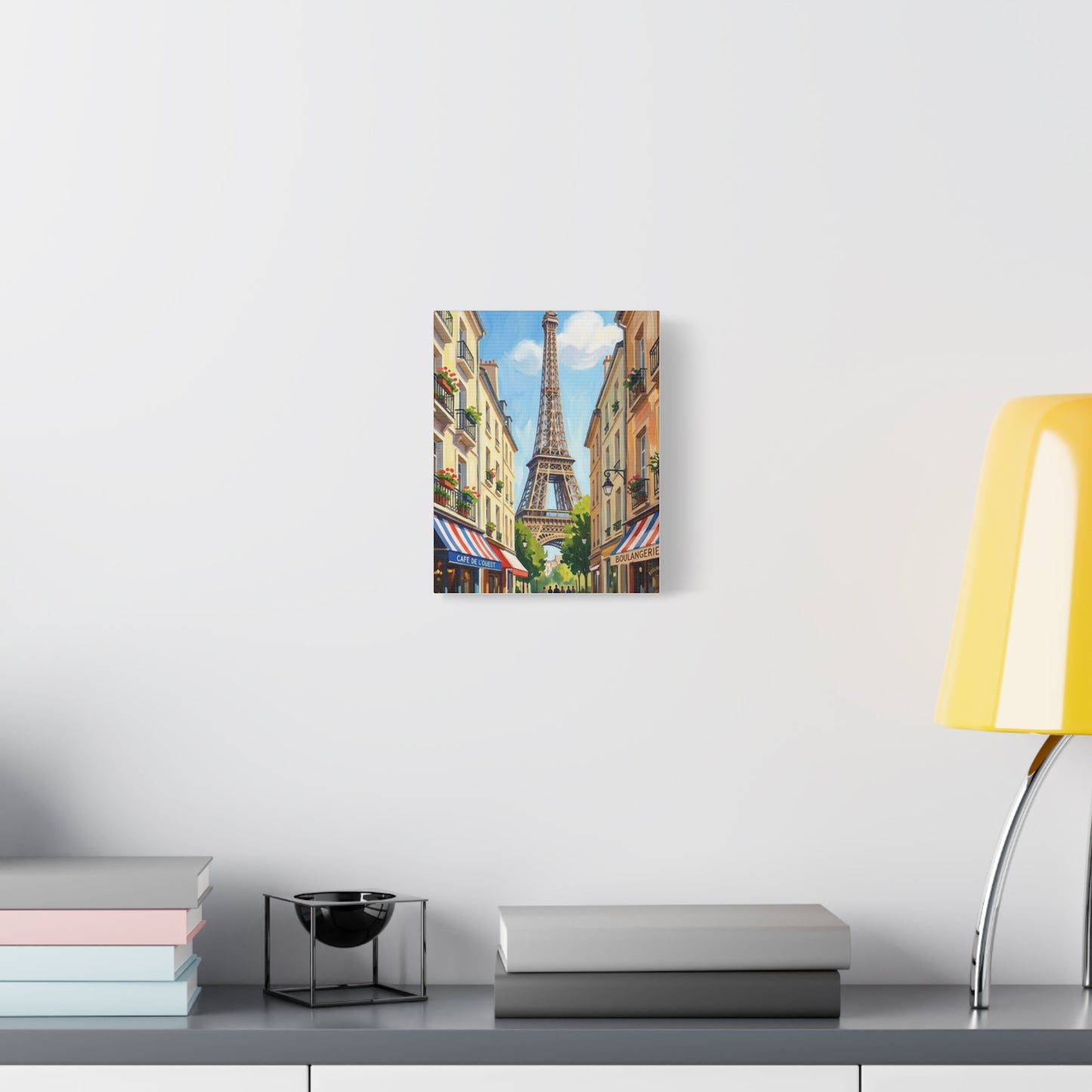 Paris City Street | Paris France Canvas Print