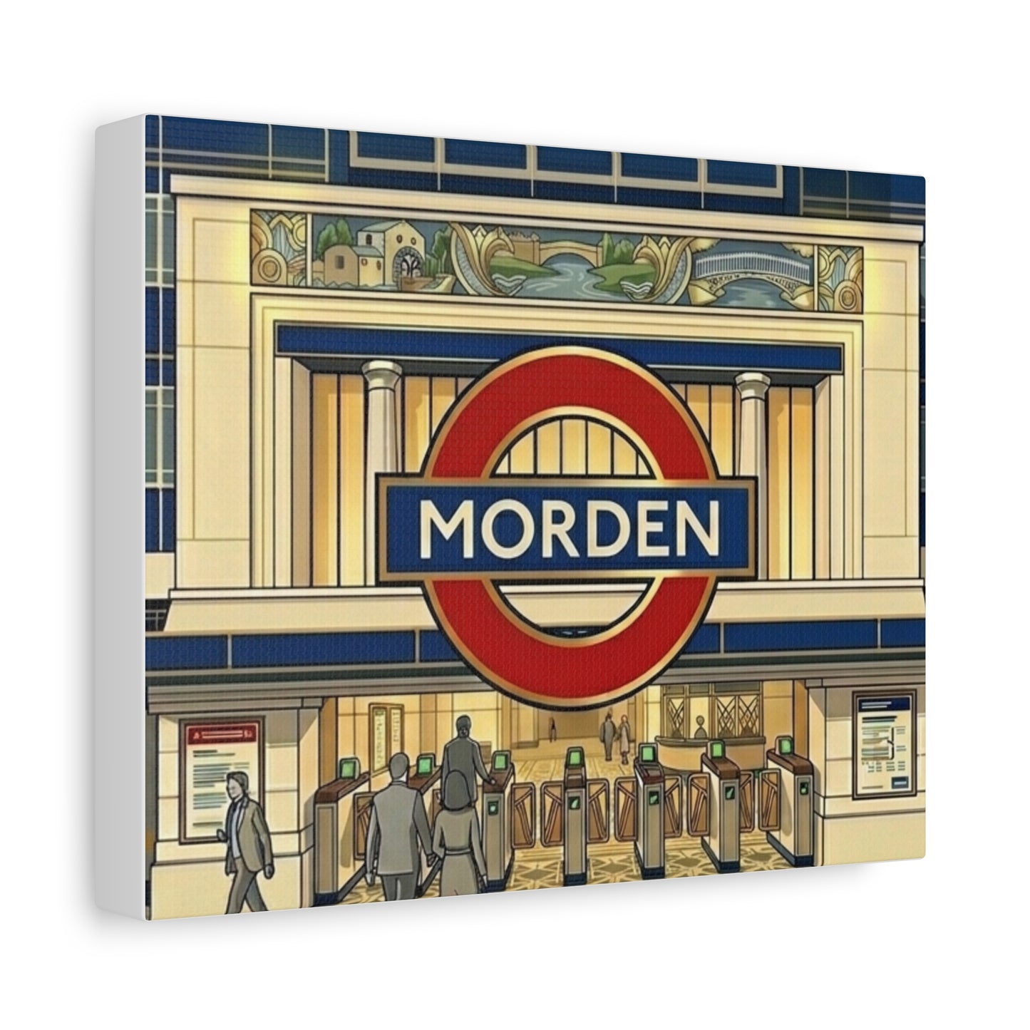 Morden Underground Station | South London Underground Station Canvas Print