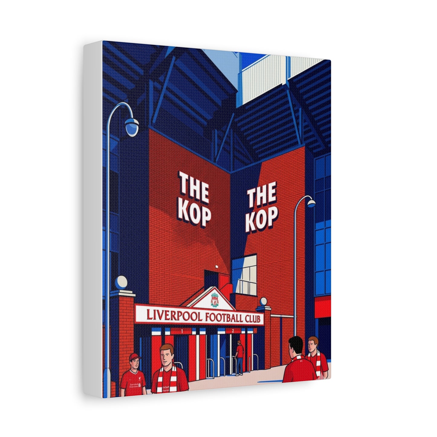 Merseyside Stadium Kop Entrance | Liverpool Football Club Canvas Print