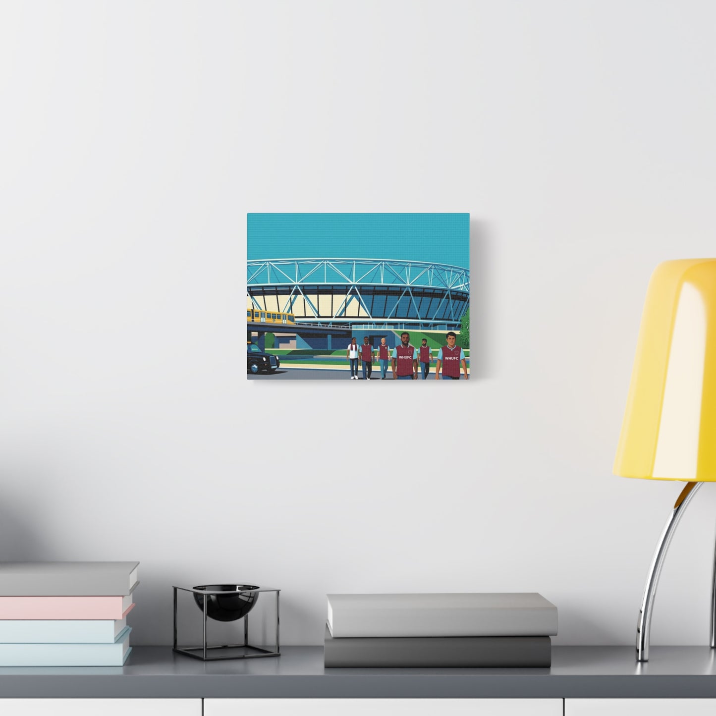 West Hame Stadium London | London Stadium Canvas Print