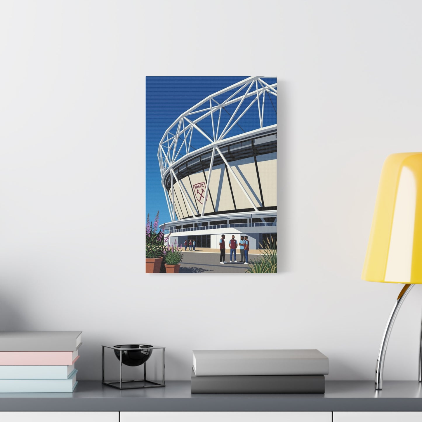 West Ham United Stadium Entrance | West Ham Football Club Canvas Print