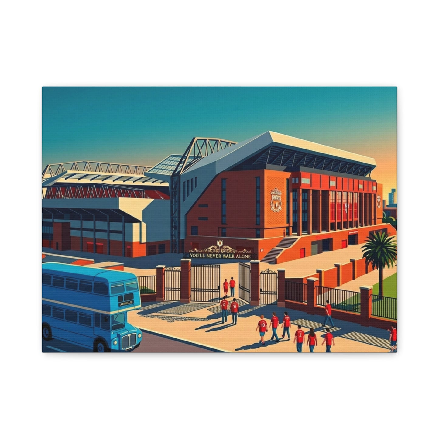 Merseyside Stadium Liverpool | Liverpool Stadium Canvas Print