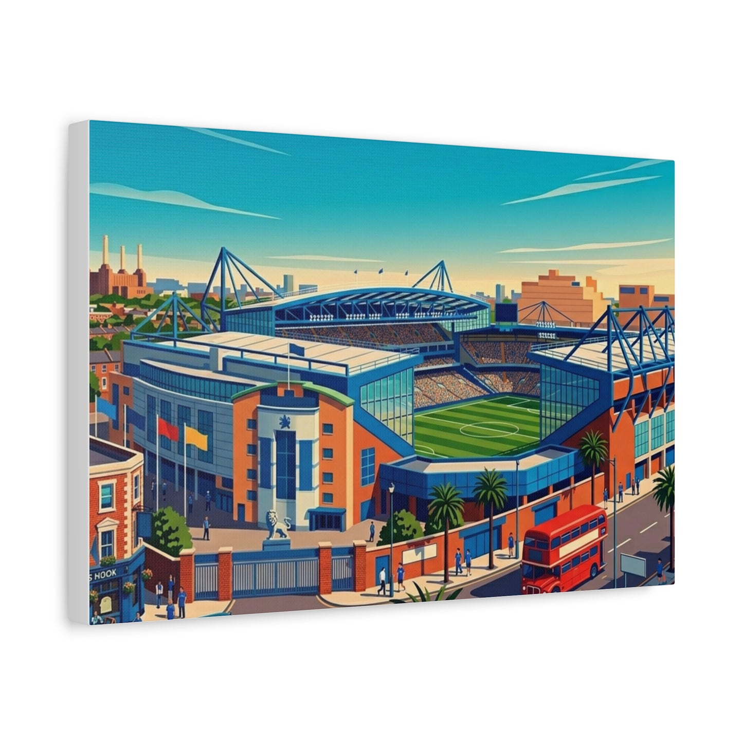 Stamford Bridge London | Chelsea Stadium Canvas Print
