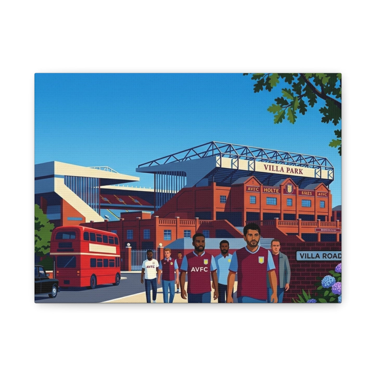 Villa Park Stadium Birmingham | Aston Birmingham Stadium Canvas Print