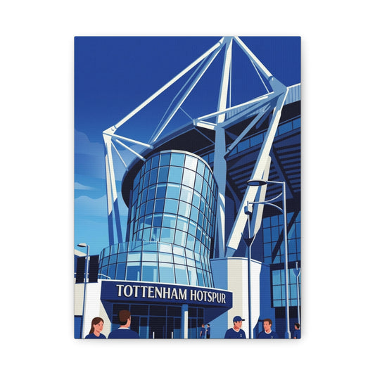 Tottenham Hotspur Stadium London Entrance | Tottenham Hotspur Stadium Canvas Print
