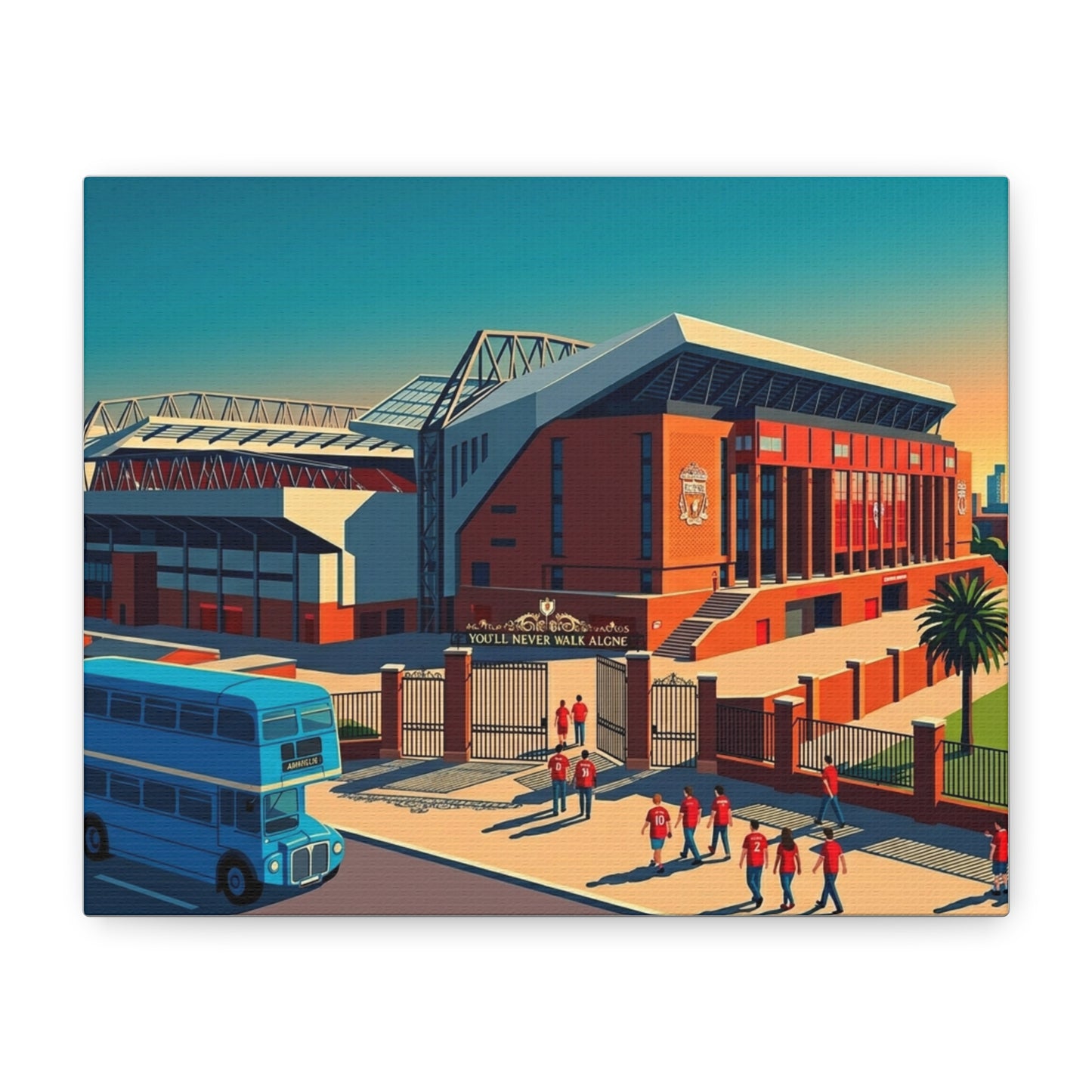 Merseyside Stadium Liverpool | Liverpool Stadium Canvas Print