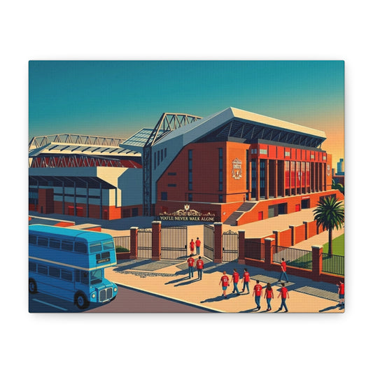 Merseyside Stadium Liverpool | Liverpool Stadium Canvas Print