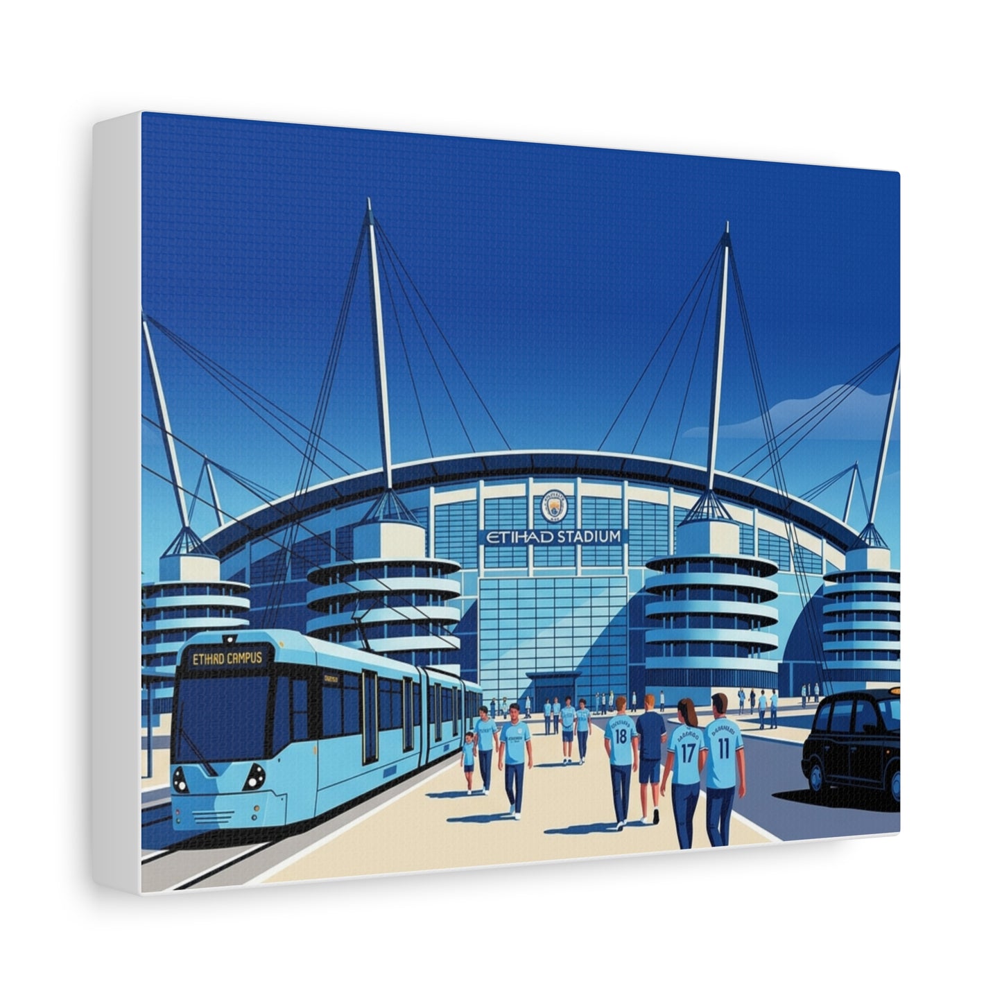 Etihad Stadium Manchester | Manchester City Stadium Canvas Print