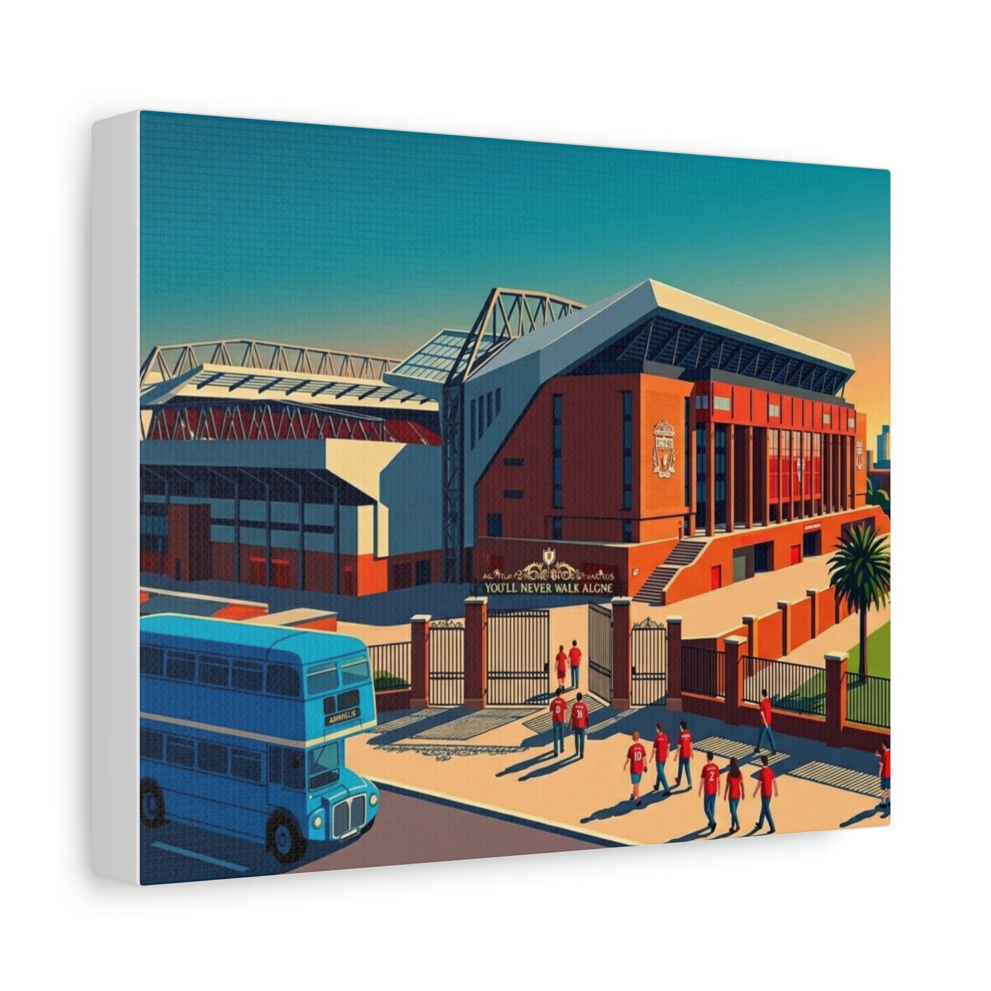 Merseyside Stadium Liverpool | Liverpool Stadium Canvas Print