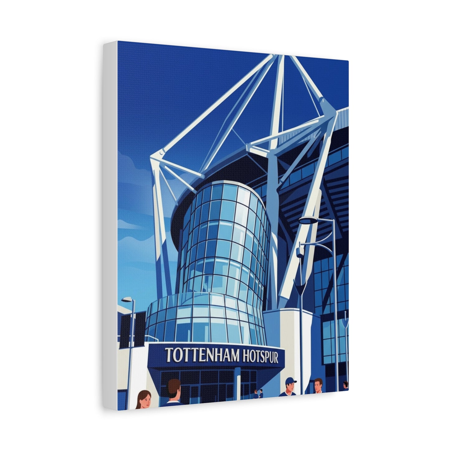 Tottenham Hotspur Stadium London Entrance | Tottenham Hotspur Stadium Canvas Print