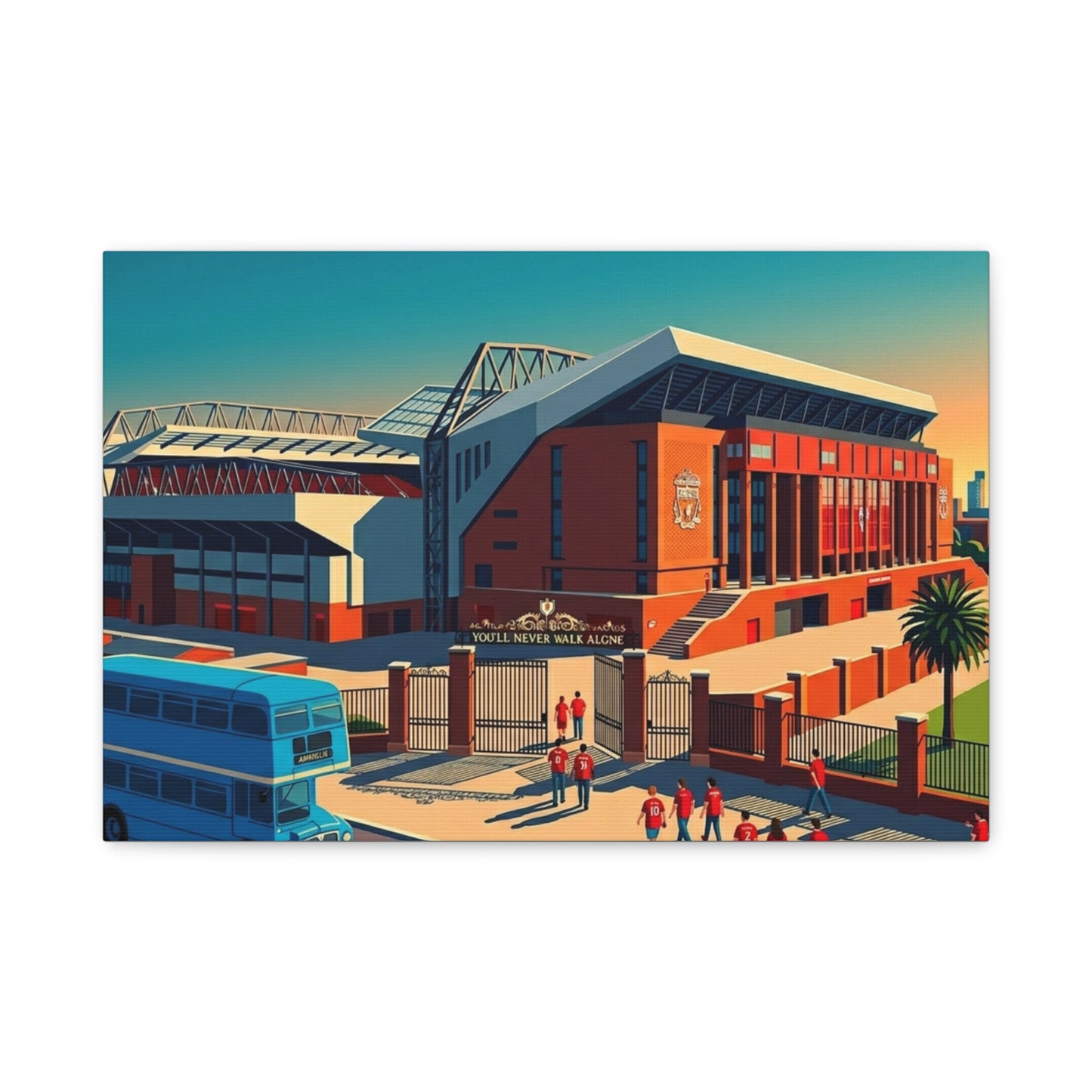 Merseyside Stadium Liverpool | Liverpool Stadium Canvas Print