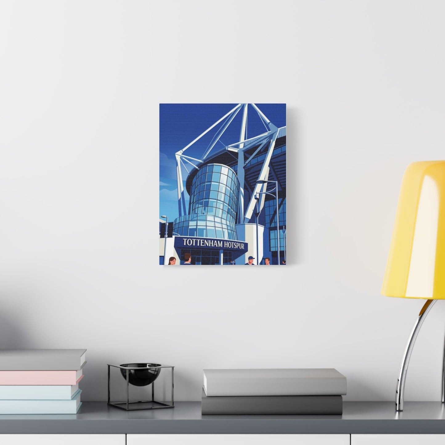 Tottenham Hotspur Stadium London Entrance | Tottenham Hotspur Stadium Canvas Print