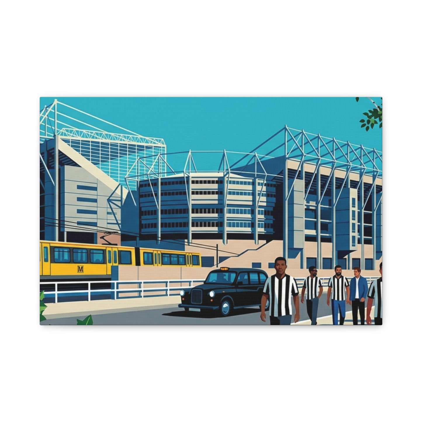 St James Park Stadium Newcastle | Newcastle Stadium Canvas Print