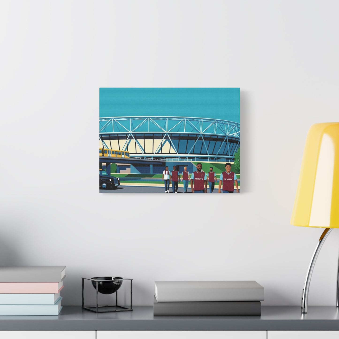 West Hame Stadium London | London Stadium Canvas Print