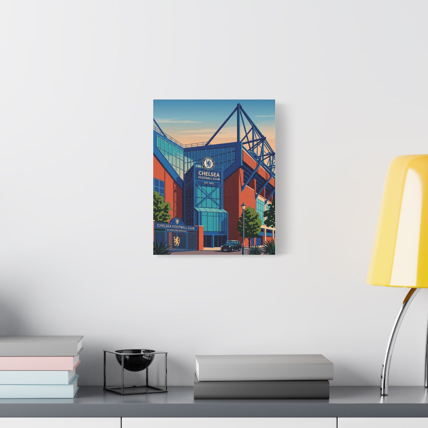 Stamford Bridge London Entrance | Chelsea Stadium Canvas Print