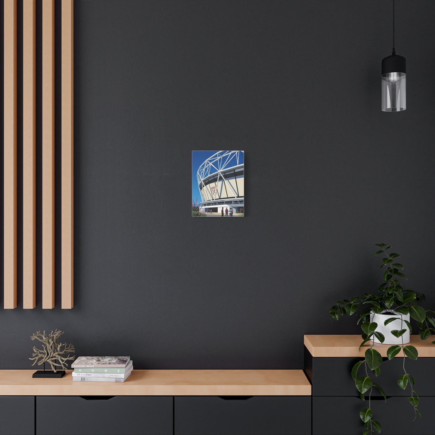 West Ham United Stadium Entrance | West Ham Football Club Canvas Print