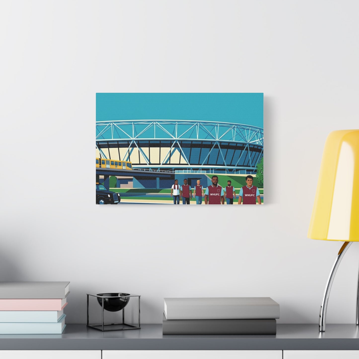 West Hame Stadium London | London Stadium Canvas Print