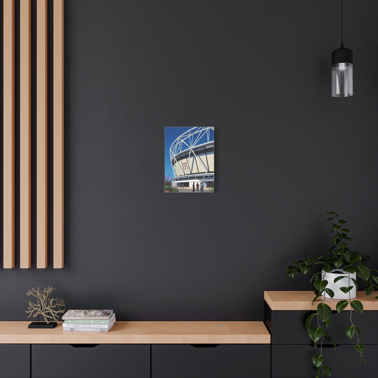 West Ham United Stadium Entrance | West Ham Football Club Canvas Print