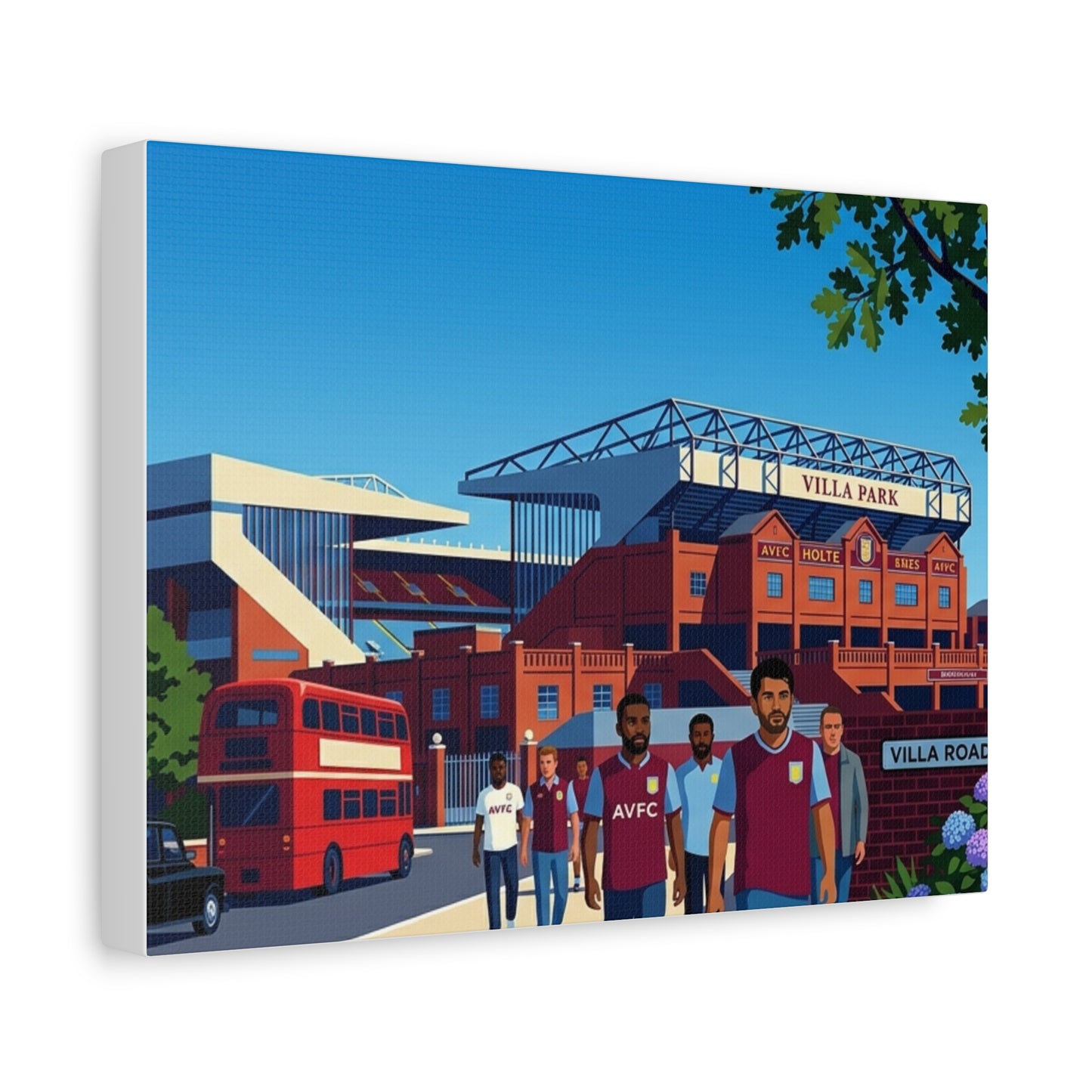 Villa Park Stadium Birmingham | Aston Birmingham Stadium Canvas Print