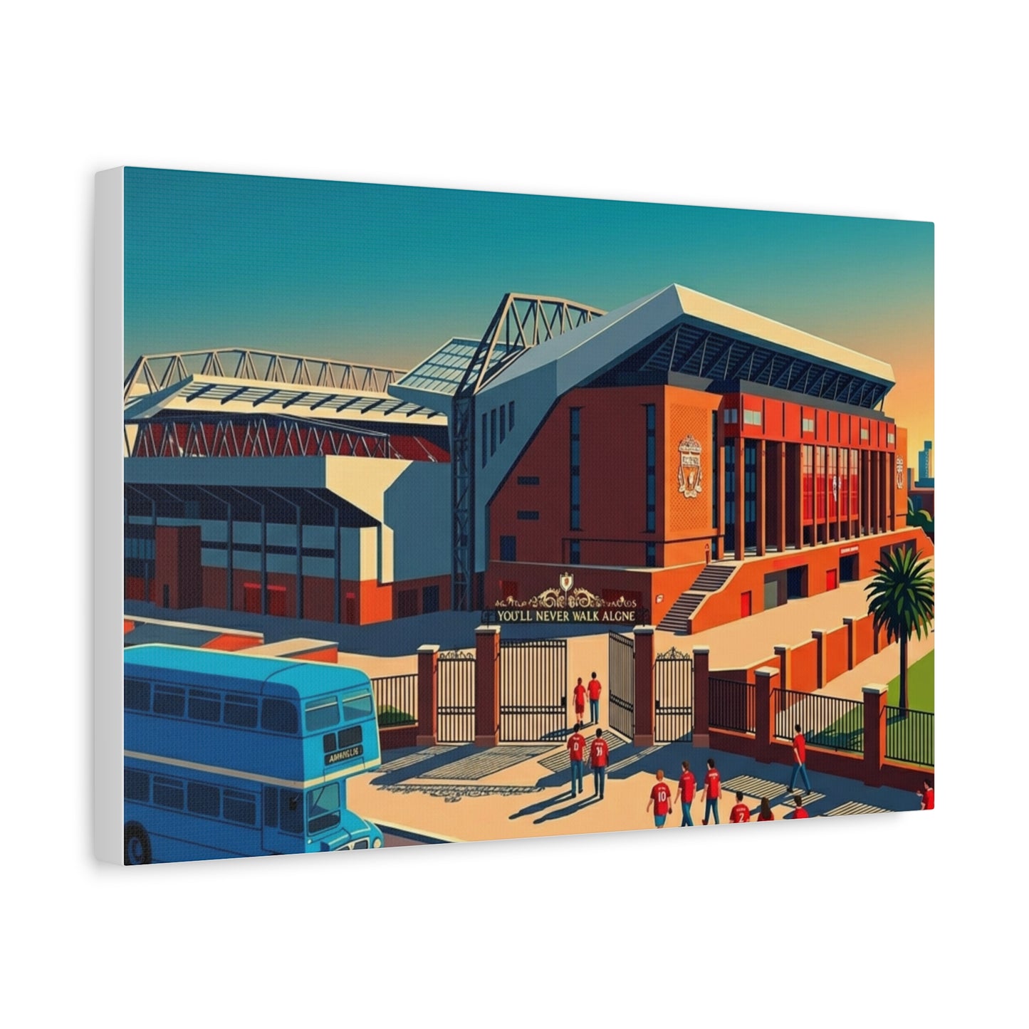 Merseyside Stadium Liverpool | Liverpool Stadium Canvas Print