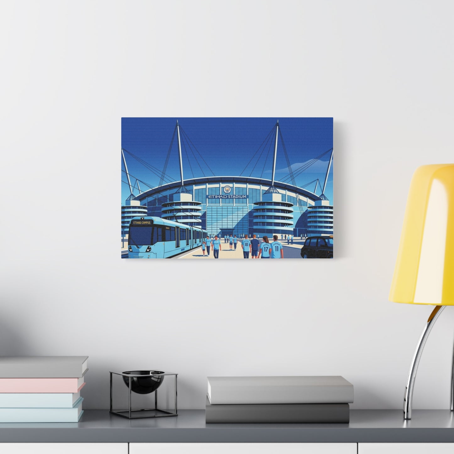 Etihad Stadium Manchester | Manchester City Stadium Canvas Print