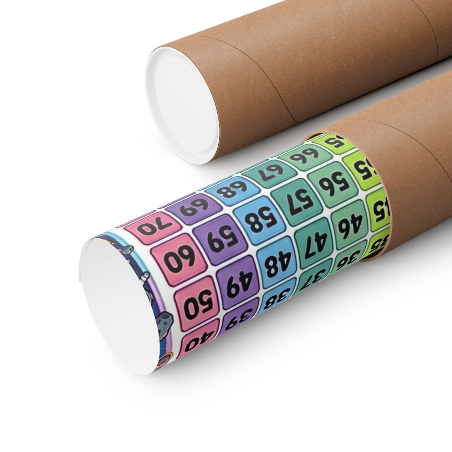 Space Universe Astronauts & Aliens Number Chart Poster 1–100 | Kids Educational Counting Poster