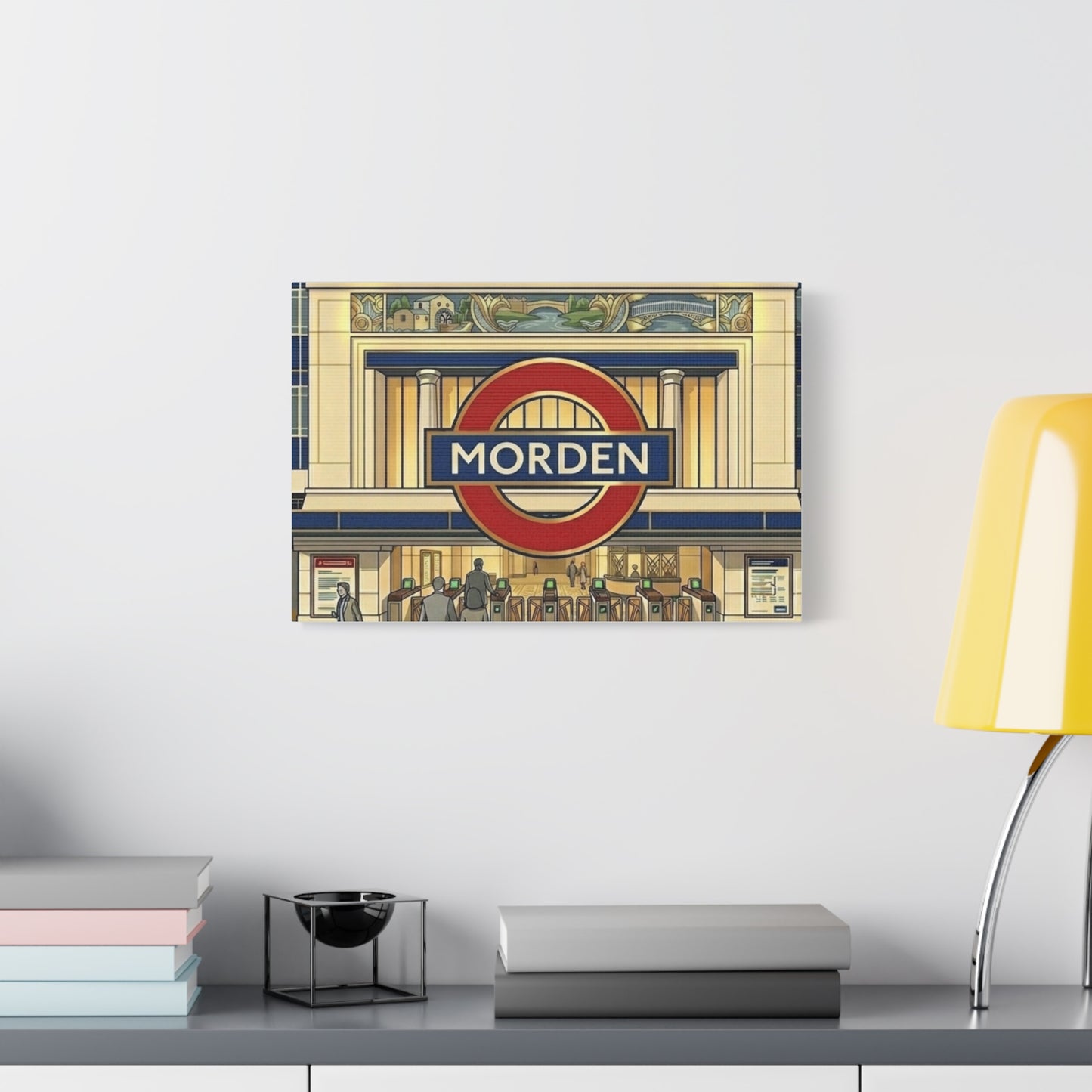 Morden Underground Station | South London Underground Station Canvas Print