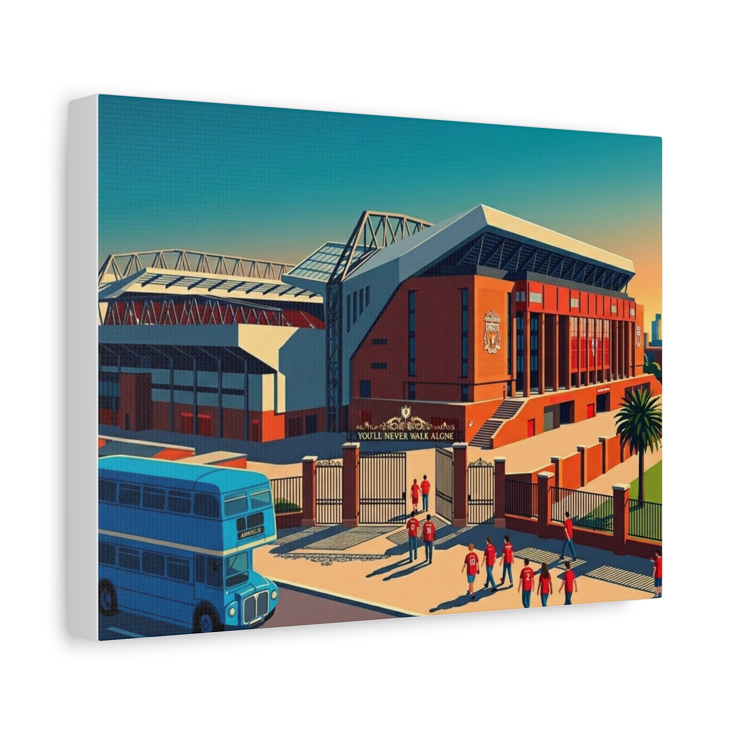 Merseyside Stadium Liverpool | Liverpool Stadium Canvas Print